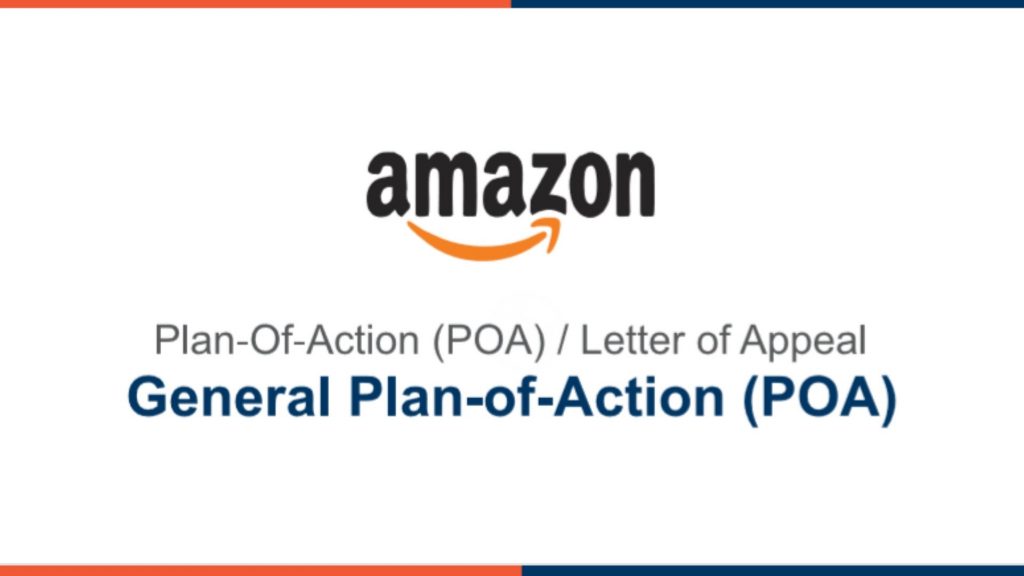 Amazon Plan Of Action Template Pdf