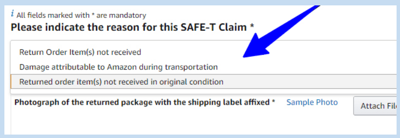 reason for safe t claim