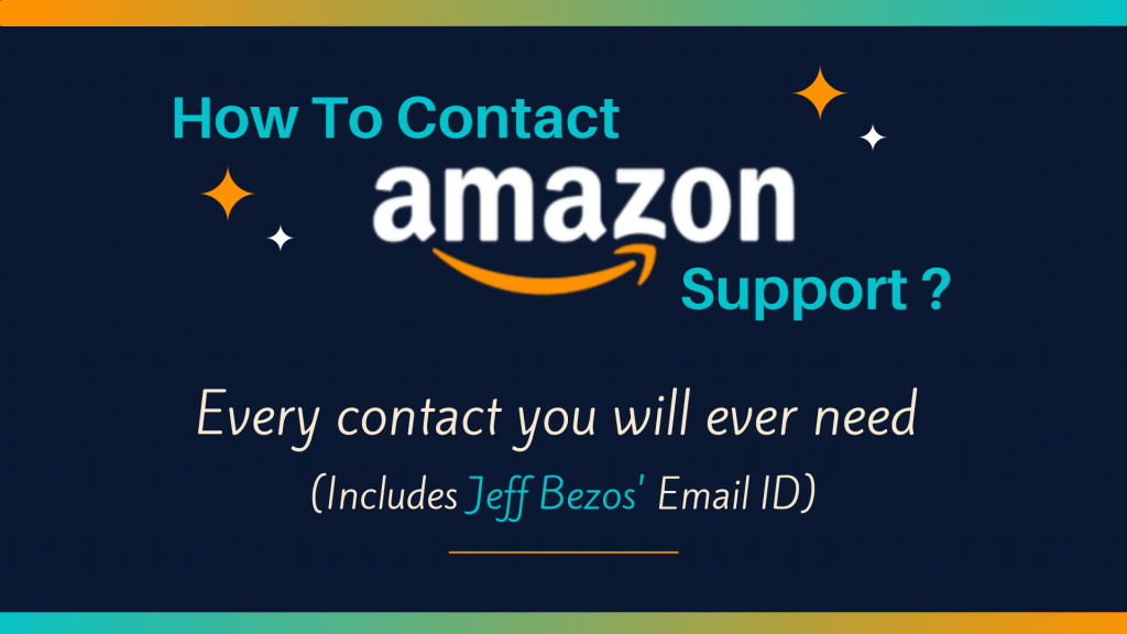 Amazon Customer Care Number And Seller Support [Complete Directory]