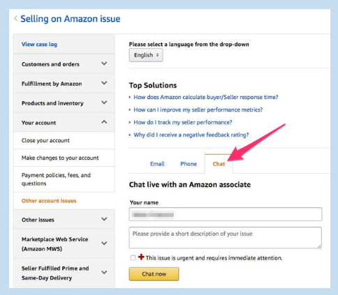 How to Contact Amazon Seller Central