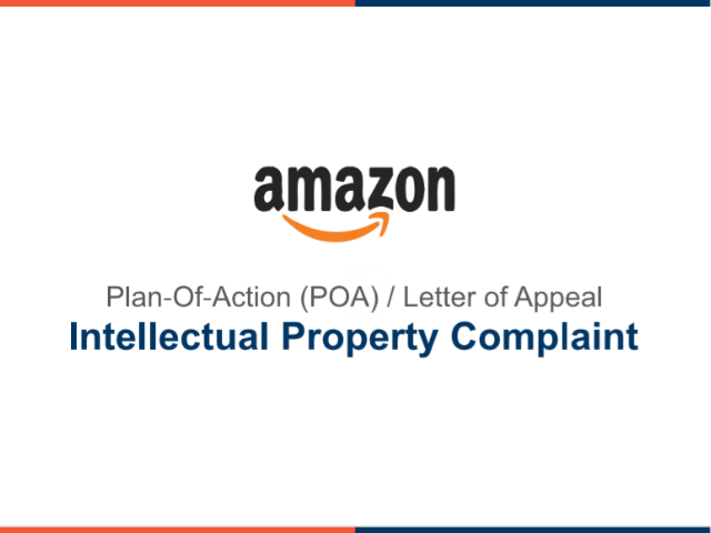 Amazon Account Suspension POA - Intellectual Property Complaint