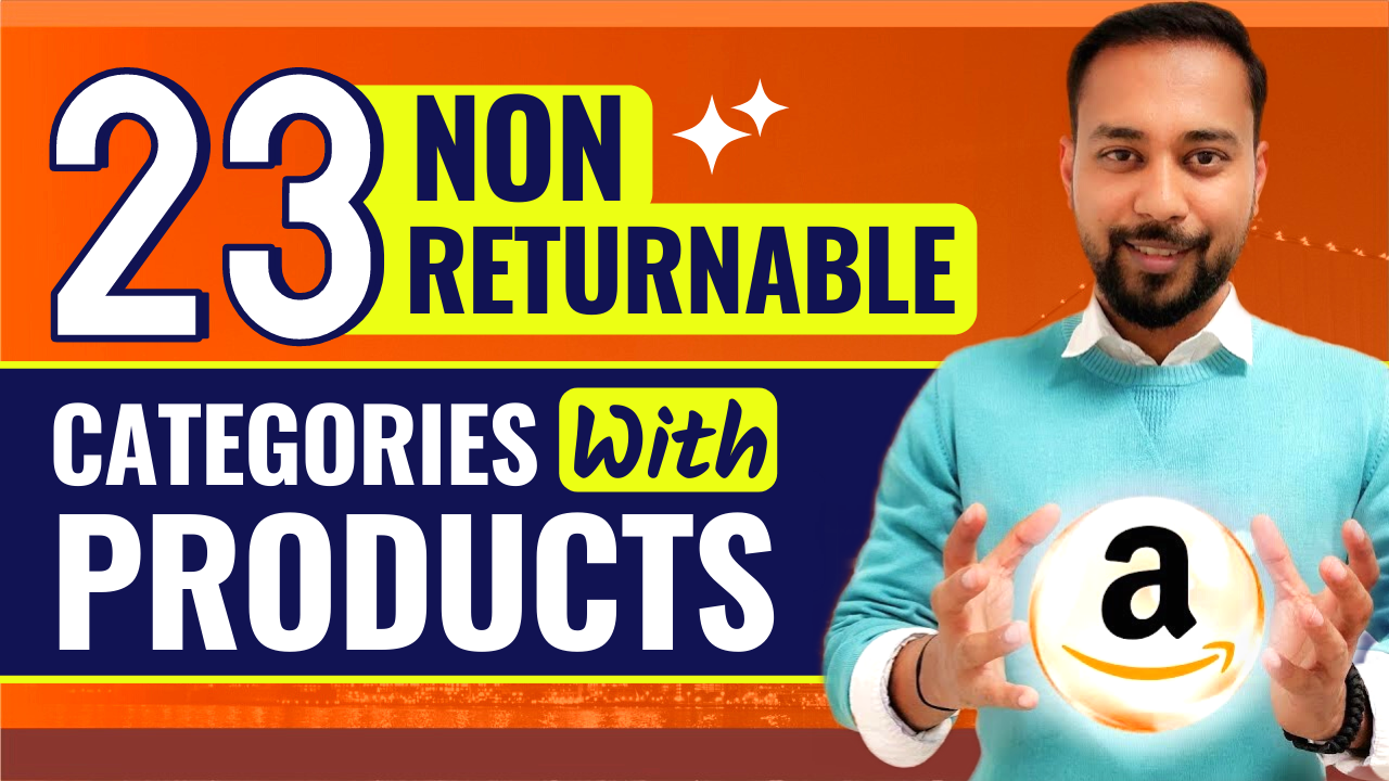 Non Returnable Product Categories on Amazon [PDF FREE DOWNLOAD]