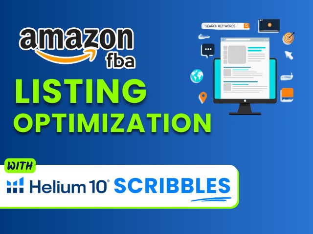 Amazon Listing Optimization Helium 10 Scribbles Tool Tutorial