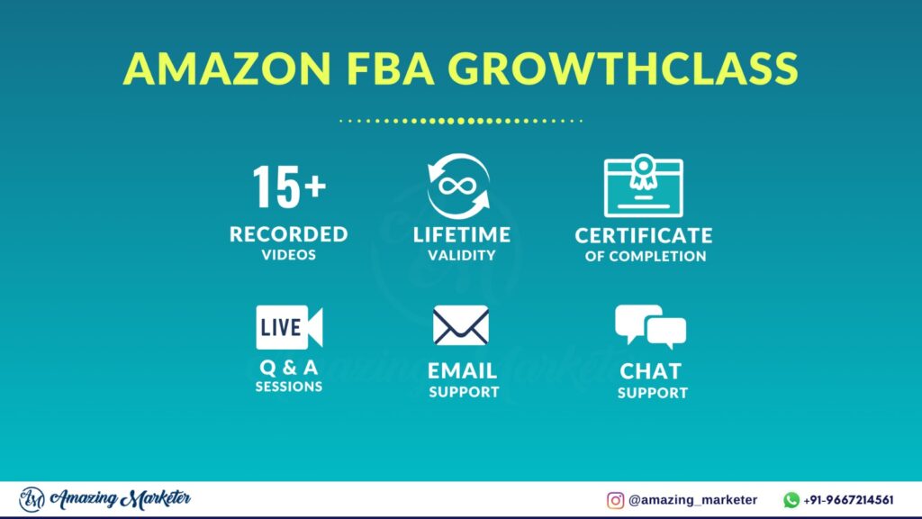 Amazon FBA Growth Class - Best Amazon FBA Training Course in India Amazing Marketer