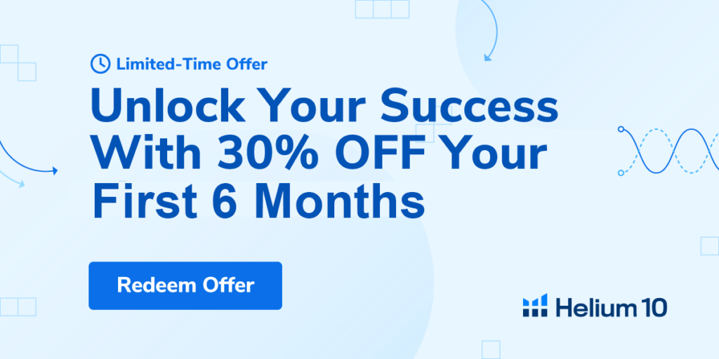 Best Helium 10-Discount Offer 30 OFF 06 Months Jan 2026
